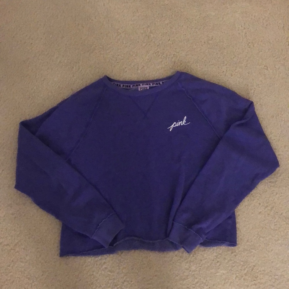 pink VS purple long sleeve crop perfect condition
